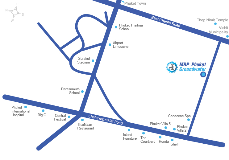 Map MRP Phuket Groundwater